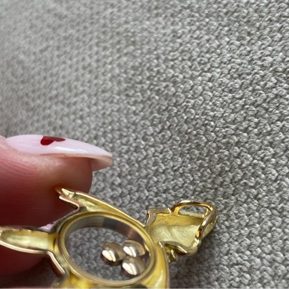 Estate⭐️18K Gold⭐️Clown Jester Mother's Charm Pendant - Picture 8 of 8